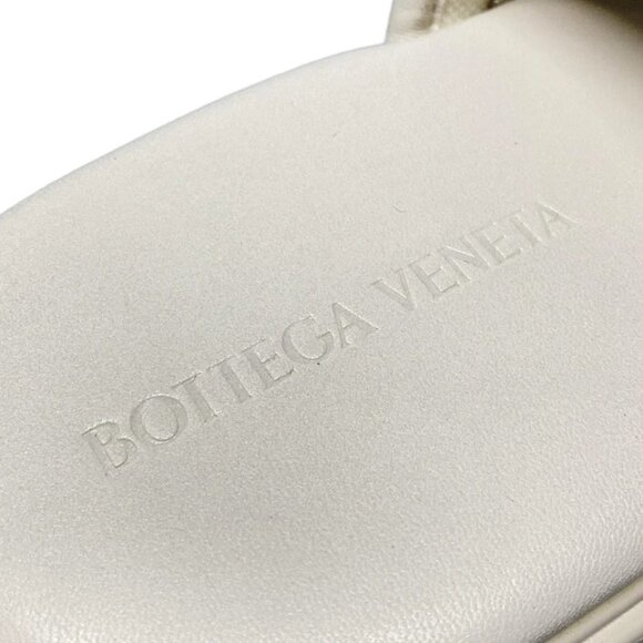 BOTTEGA VENETA - Cream Chemical Fiber Rubber Men's Sandals 492-080425 - Picture 11 of 13
